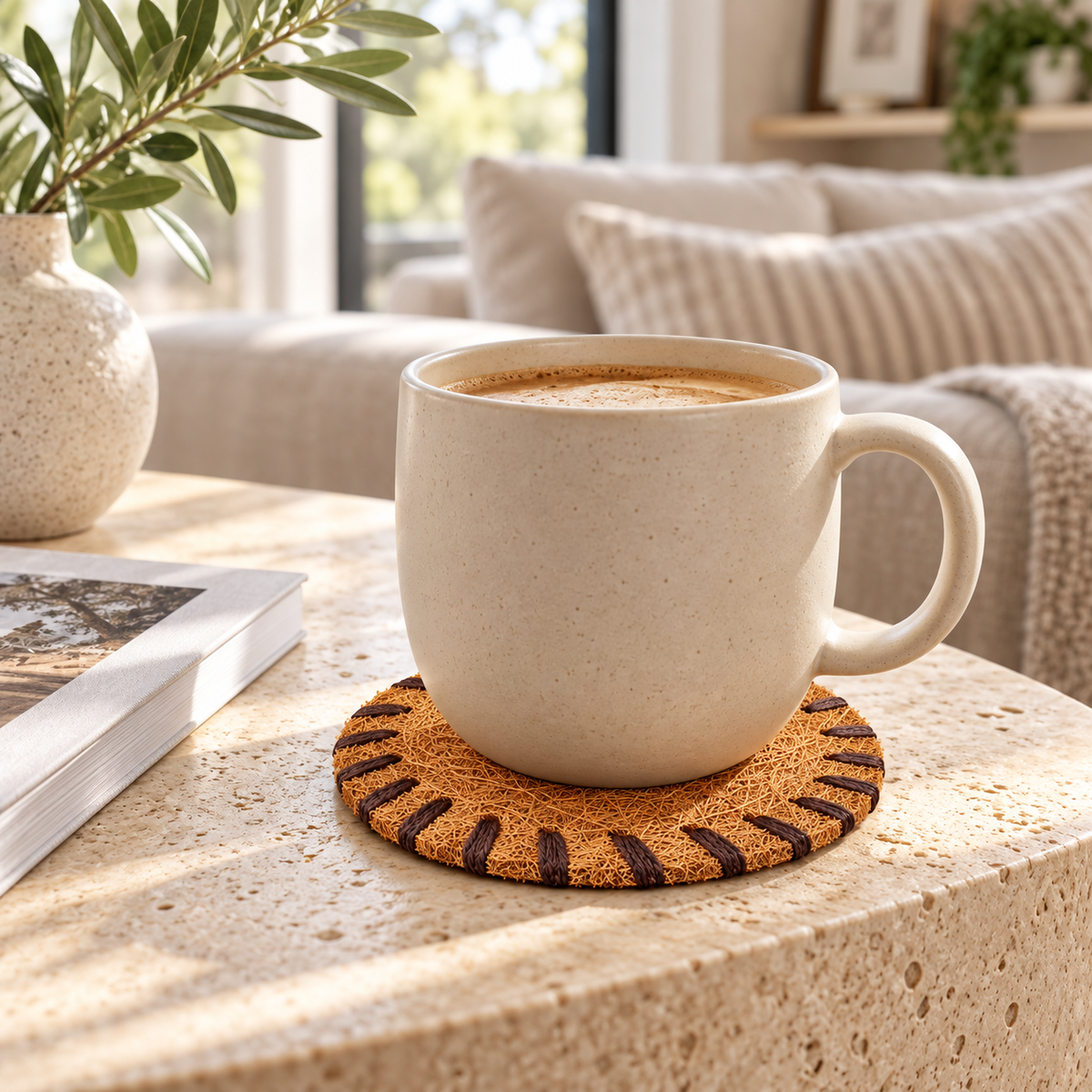 Coconut Coir Coaster